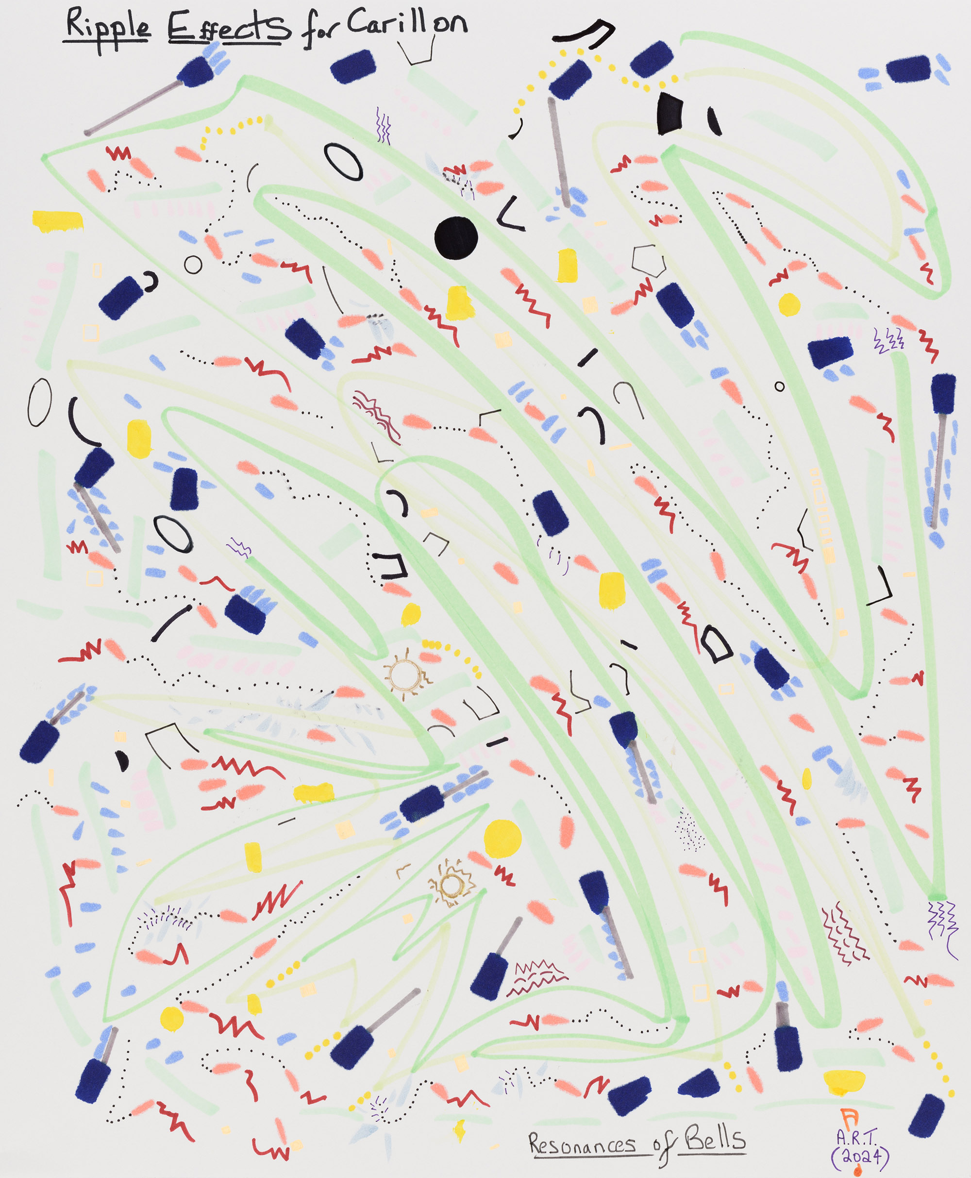 DOODLE OF THE MAP OF AURA AS DRAWN BY THE COMPOSER